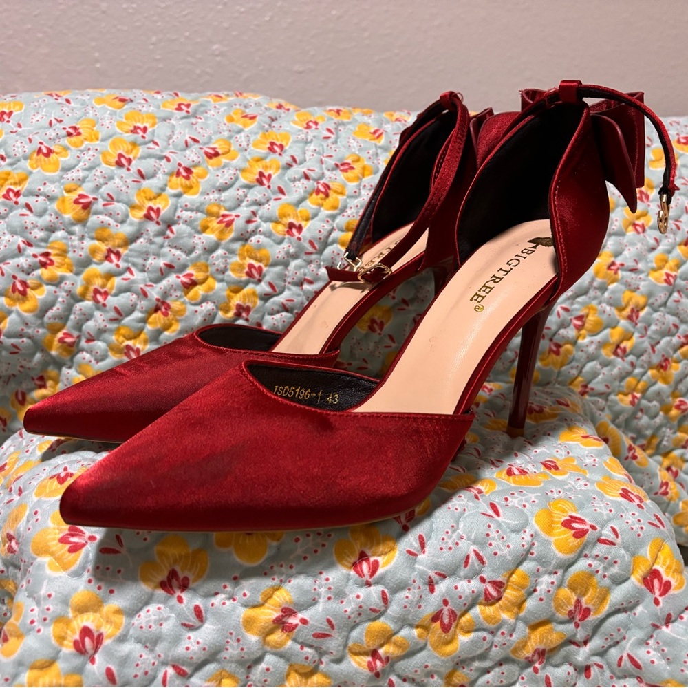 Elegant Red Heels